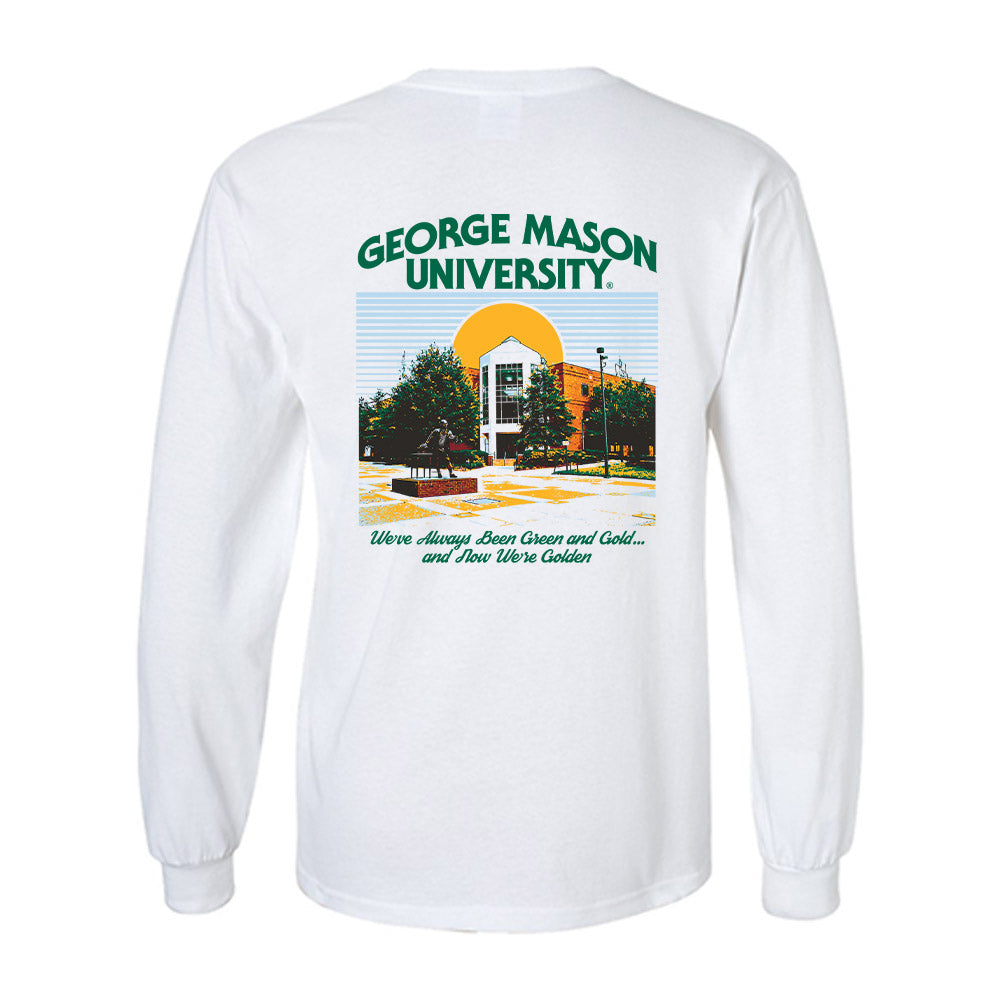 Men's Champion Green George Mason Patriots Reverse Weave Fleece