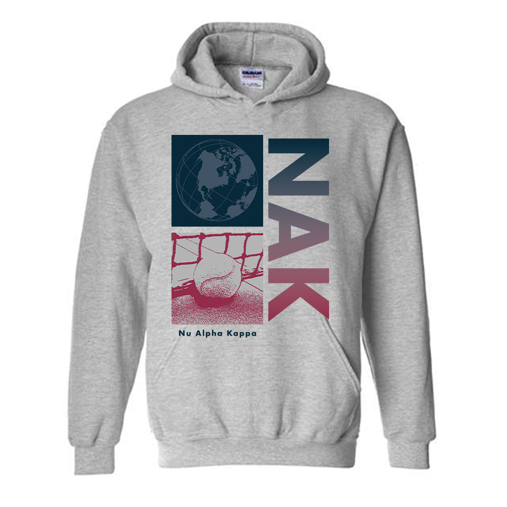 Nu Alpha Kappa In The Gym Hooded Sweatshirt Greek House